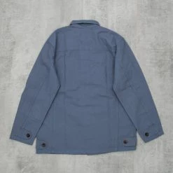 Uskees 3004 Button Jacket - Teal -Nudie Barney Shop 3004ButtonJacket Teal5 1024x1024