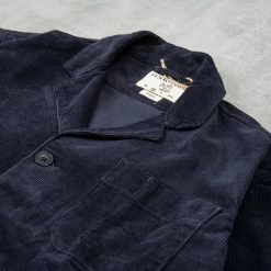 Uskees 3006 Corduroy Blazer - Midnight Blue -Nudie Barney Shop 3006CorduroyBlazer MidnightBlue2 1024x1024