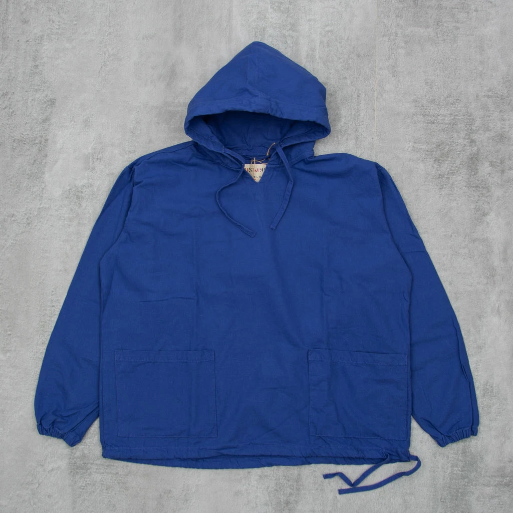 Uskees 3008 Organic Smock - Ultra Blue 3 Uskees 3008 Organic Smock - Ultra Blue