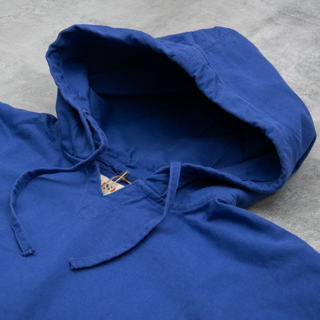 Uskees 3008 Organic Smock - Ultra Blue 4 Uskees 3008 Organic Smock - Ultra Blue - Image 2