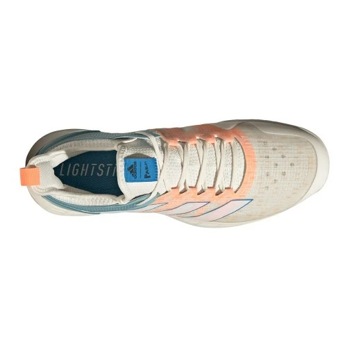 ADIDAS ADIZERO UBERSONIC 4 GX9623 WHITE MENS TENNIS 6 ADIDAS ADIZERO UBERSONIC 4 GX9623 WHITE MENS TENNIS - Image 4