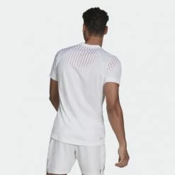 Alternative view of ADIDAS MELBOURNE TEE HA3344 WHITE MENS TENNIS T-SHIRT