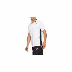 Alternative view of ASICS CLUB POLO SHIRT 2041A086-100 WHITE MENS TENNIS
