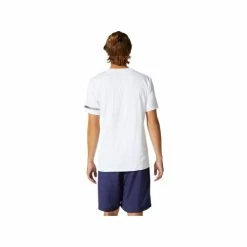 Alternative view of ASICS COURT SS TEE 2041A136-100 WHITE MENS TENNIS