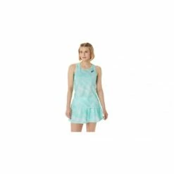 ASICS MATCH GRAPHIC TANK 2042A236-303 FRESH ICE LADIES TENNIS
