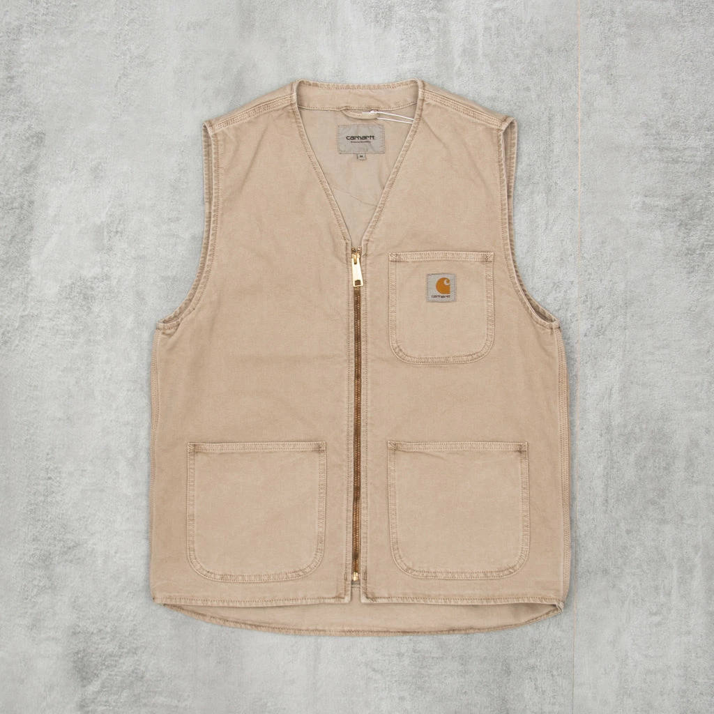 Carhartt WIP Arbor Vest - Dusty Hamilton Brown 3 Carhartt WIP Arbor Vest - Dusty Hamilton Brown
