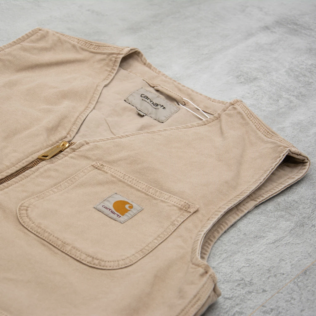 Carhartt WIP Arbor Vest - Dusty Hamilton Brown 4 Carhartt WIP Arbor Vest - Dusty Hamilton Brown - Image 2