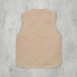 Carhartt WIP Arbor Vest - Dusty Hamilton Brown 8 Carhartt WIP Arbor Vest - Dusty Hamilton Brown -Nudie Barney Shop ArborVest DustyHamiltonBrown4 1024x1024