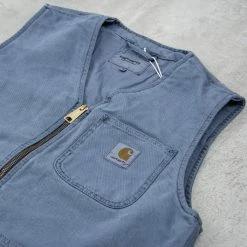 Alternative view of Carhartt WIP Arbor Vest - Storm Blue Faded