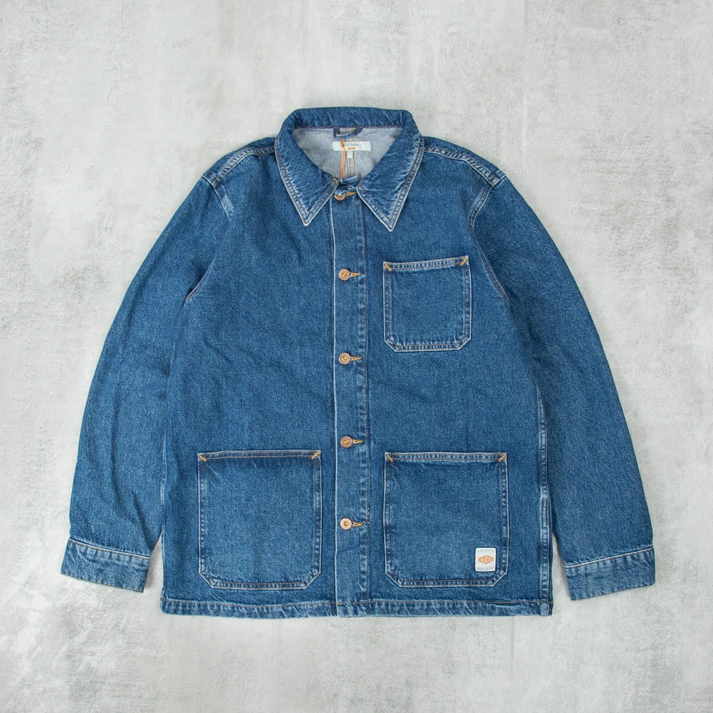 Nudie Barney Worker Jacket - 90s Blue 3 Nudie Barney Worker Jacket - 90s Blue