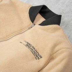 Obey Baseline Reversible Quilted Jacket - Irish Cream -Nudie Barney Shop BaselineReversibleQuiltedJacket IrishCream5 1024x1024
