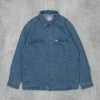 Lee Workwear Overshirt - Grey Bala -Nudie Barney Shop BoxPocketLocoJacket Rinse1 1024x1024