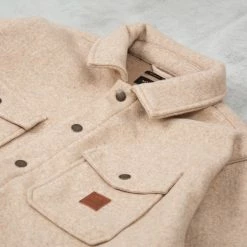 Brixton Durham Reserve Jacket - Oatmeal -Nudie Barney Shop BrixtonDurhamReserveJacket Oatmeal2 1024x1024