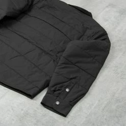 Brixton Cass Jacket - Black / Black -Nudie Barney Shop CassJacket Black Black4 1024x1024