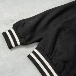 By Parra Cloudy Star Varsity Jacket - Black -Nudie Barney Shop CloudyStarVarsityJacket Black3 1024x1024