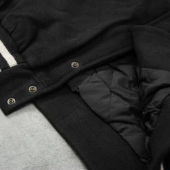 By Parra Cloudy Star Varsity Jacket - Black -Nudie Barney Shop CloudyStarVarsityJacket Black4 1024x1024