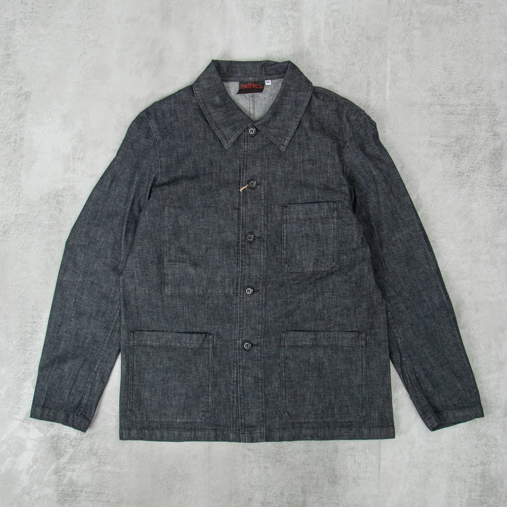 Vetra Cotton / Wool Workwear Jacket 5C - Denim 3 Vetra Cotton / Wool Workwear Jacket 5C - Denim
