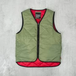 Nudie Barney Shop 3 Deus Ex Machina Cycleworks Vest - Clover