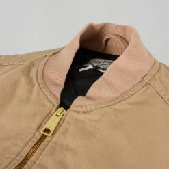 Carhartt WIP Vest - Dusty Hamilton Brown Rinsed -Nudie Barney Shop DSC 9555 1024x1024