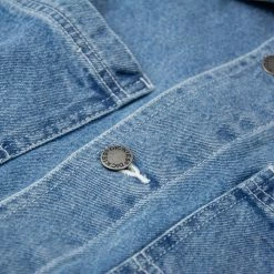 Dickies Denim Chore Choat - Light Wash -Nudie Barney Shop DenimChoreChoat LightWash3 1024x1024