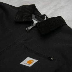 Carhartt WIP Detroit Jacket - Black Rigid 10 Carhartt WIP Detroit Jacket - Black Rigid -Nudie Barney Shop DetroitJacket BlackRigid2 1024x1024