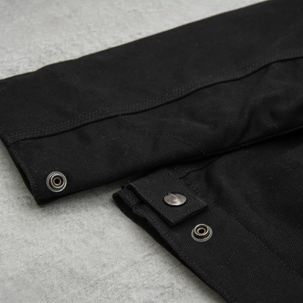 Carhartt WIP Detroit Jacket - Black Rigid 7 Carhartt WIP Detroit Jacket - Black Rigid - Image 5