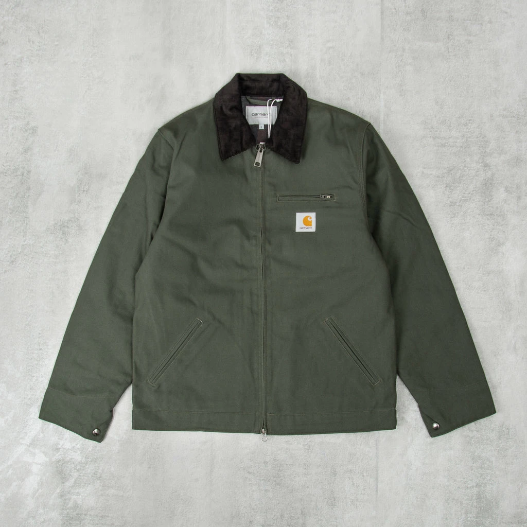 Carhartt WIP Detroit Jacket - Boxwood Rigid 3 Carhartt WIP Detroit Jacket - Boxwood Rigid