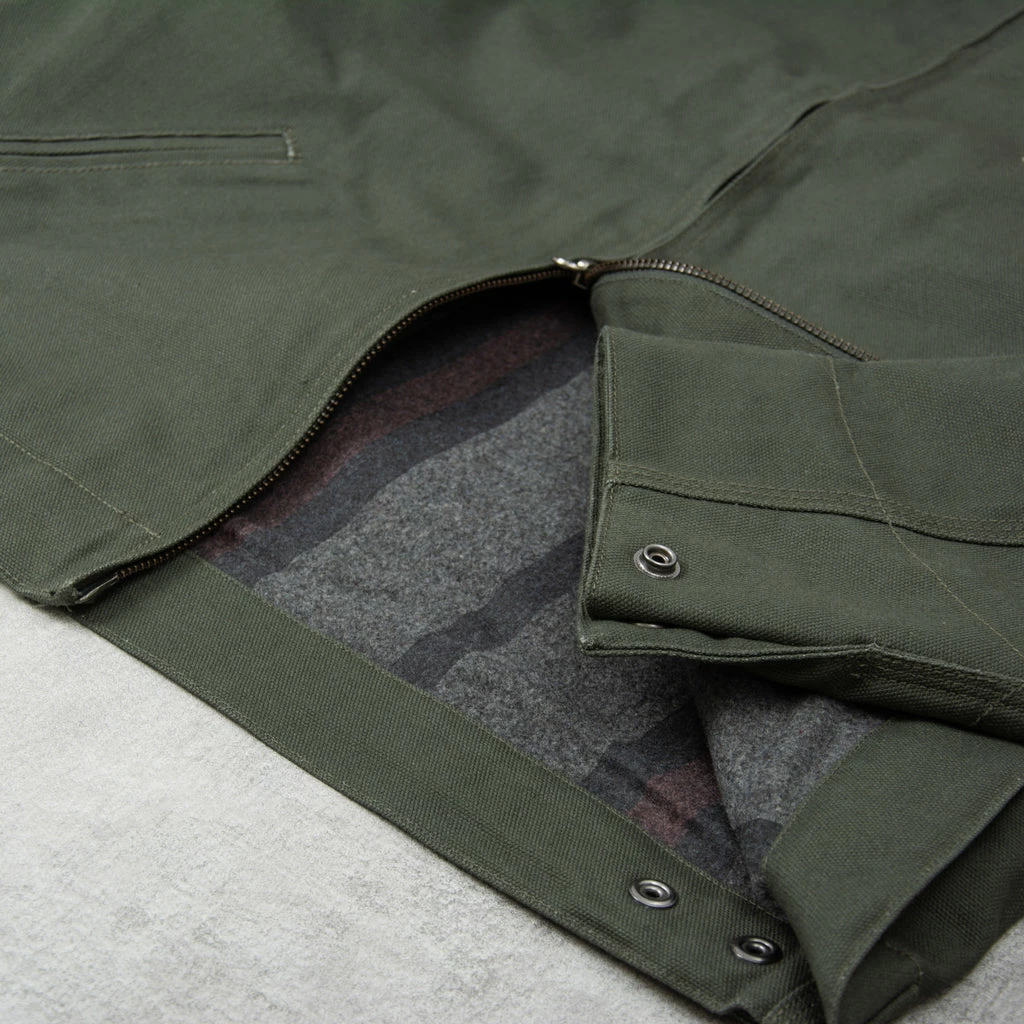 Carhartt WIP Detroit Jacket - Boxwood Rigid 7 Carhartt WIP Detroit Jacket - Boxwood Rigid - Image 5