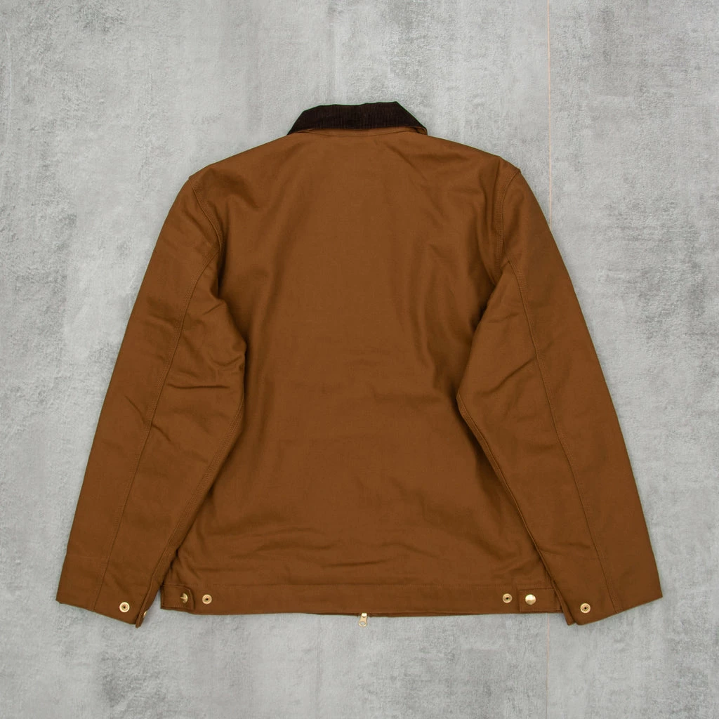 Carhartt WIP Detroit Jacket - Hamilton Brown Rigid 5 Carhartt WIP Detroit Jacket - Hamilton Brown Rigid - Image 3