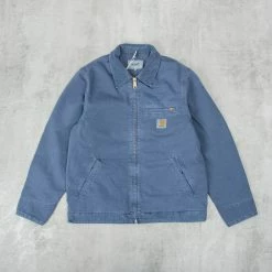 Carhartt WIP Detroit Jacket - Storm Blue Faded