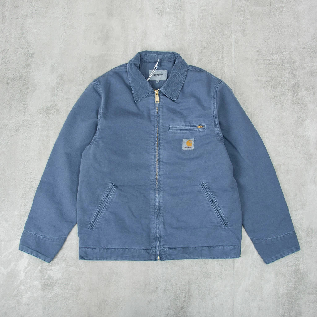 Carhartt WIP Detroit Jacket - Storm Blue Faded 3 Carhartt WIP Detroit Jacket - Storm Blue Faded