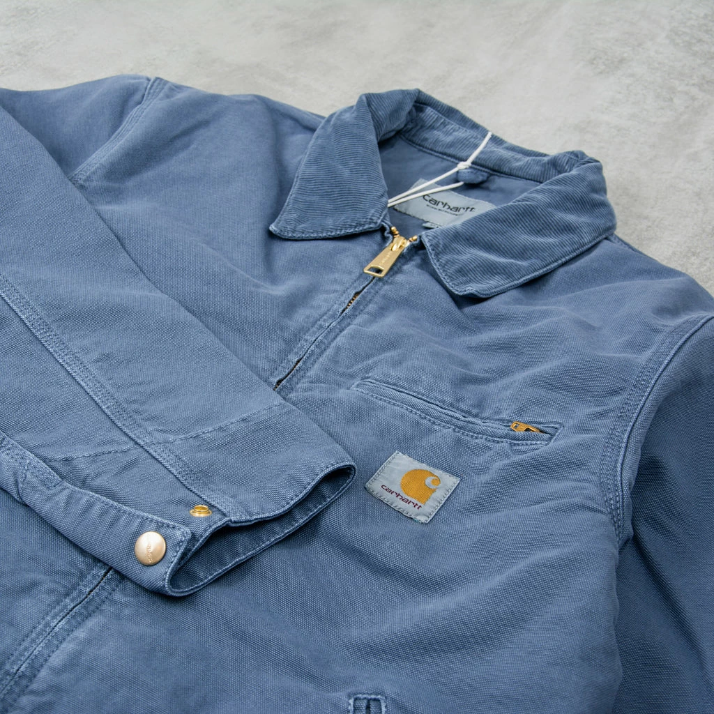 Carhartt WIP Detroit Jacket - Storm Blue Faded 4 Carhartt WIP Detroit Jacket - Storm Blue Faded - Image 2