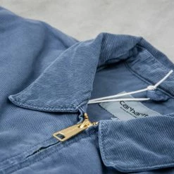 Carhartt WIP Detroit Jacket - Storm Blue Faded 8 Carhartt WIP Detroit Jacket - Storm Blue Faded -Nudie Barney Shop DetroitJacket StormBlueFaded3 1024x1024