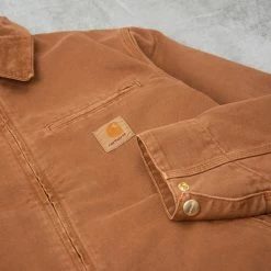Carhartt WIP Detroit Jacket - Tamarind Faded -Nudie Barney Shop DetroitJacket TamarindFaded3 1024x1024