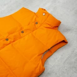 Stan Ray Down Vest - Orange 9 Stan Ray Down Vest - Orange -Nudie Barney Shop DownVest Orange2 1024x1024