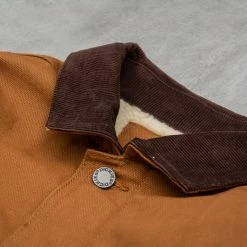 Dickies Duck Canvas Chore Coat - Brown Duck -Nudie Barney Shop DuckCanvasChoreCoat BrownDuck2 1024x1024