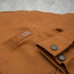 Dickies Duck Canvas Chore Coat - Brown Duck -Nudie Barney Shop DuckCanvasChoreCoat BrownDuck3 1024x1024