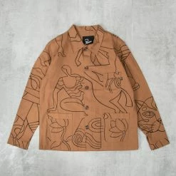 By Parra Experience Life Worker Jacket - Camel