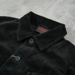 Vetra Heavyweight Cord Jacket - Black -Nudie Barney Shop HeavyweightCordJacket Black2 1024x1024