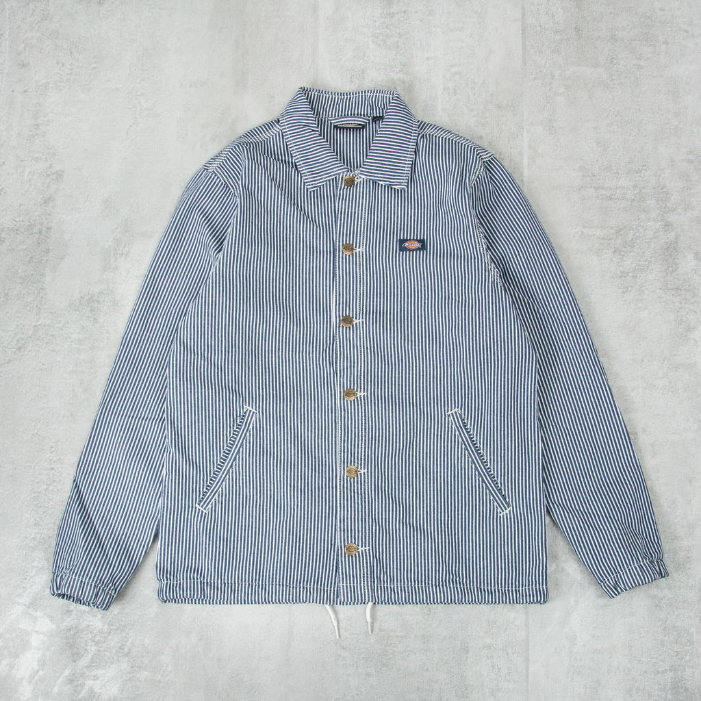 Dickies Hickory Coach Jacket - Air Force Blue 3 Dickies Hickory Coach Jacket - Air Force Blue