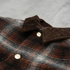 Carhartt Highland Jacket - Hamilton Brown / Highland Check Offroad -Nudie Barney Shop HighlandJacket HamiltonBrown HighlandCheckOffroad3 1024x1024