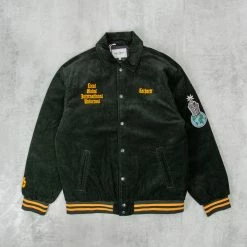 Carhartt WIP Letterman Jacket - Dark Cedar / Ochre