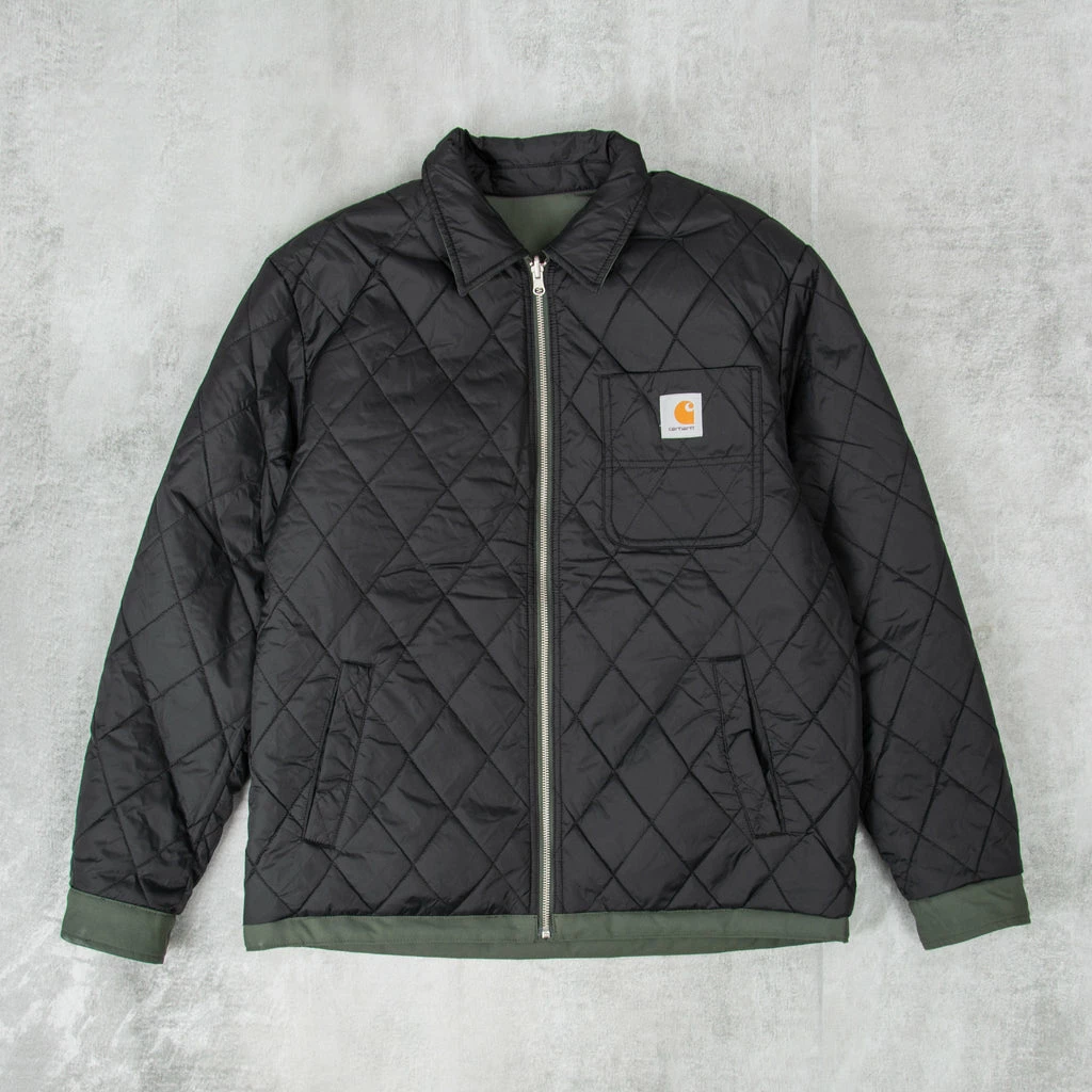 Carhartt WIP Madera Reversible Jacket - Boxwood / White 4 Carhartt WIP Madera Reversible Jacket - Boxwood / White - Image 2