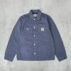 Carhartt WIP Michigan Coat Twill - Storm Blue 2 Carhartt WIP Michigan Coat Twill - Storm Blue -Nudie Barney Shop MichiganCoat StormBlue1 1024x1024