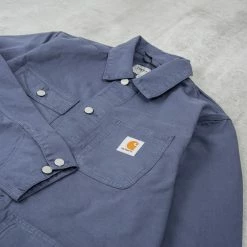 Alternative view of Carhartt WIP Michigan Coat Twill - Storm Blue