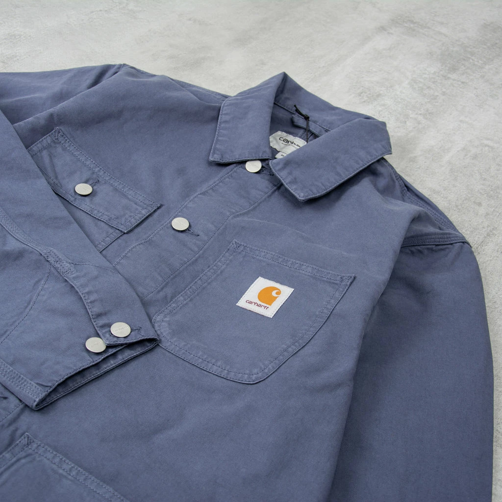 Carhartt WIP Michigan Coat Twill - Storm Blue 4 Carhartt WIP Michigan Coat Twill - Storm Blue - Image 2
