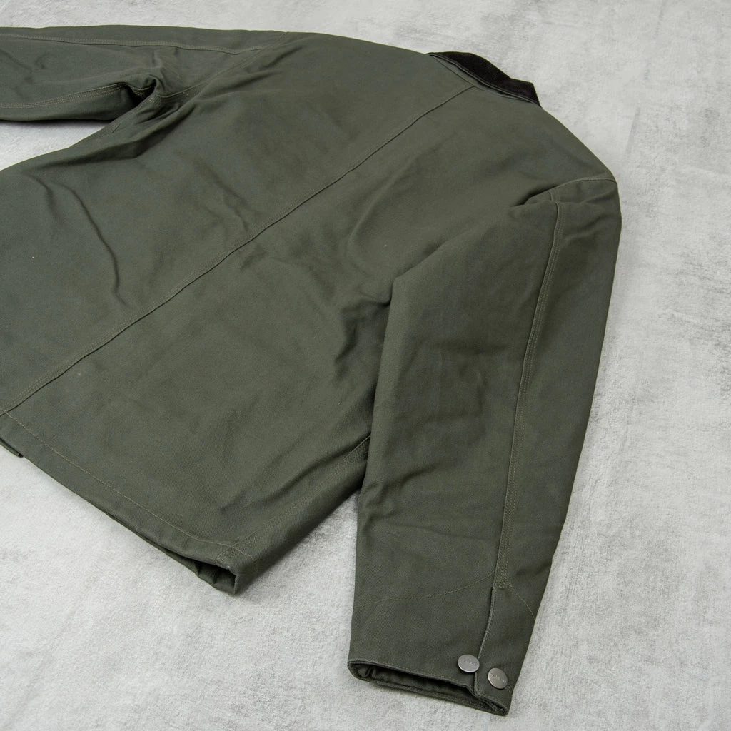 Carhartt WIP Michigan Lined Chore Coat AW - Boxwood 6 Carhartt WIP Michigan Lined Chore Coat AW - Boxwood - Image 4