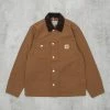 Carhartt WIP Michigan Rinsed Chore Coat - Hamilton Brown / Tobacco 2 Carhartt WIP Michigan Rinsed Chore Coat - Hamilton Brown / Tobacco -Nudie Barney Shop MichiganRinsedChoreCoat HamiltonBrown Tobacco1 1024x1024