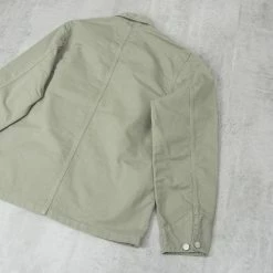 Carhartt WIP Michigan Twill Coat - Yucca -Nudie Barney Shop MichiganTwillCoat Yucca4 1024x1024