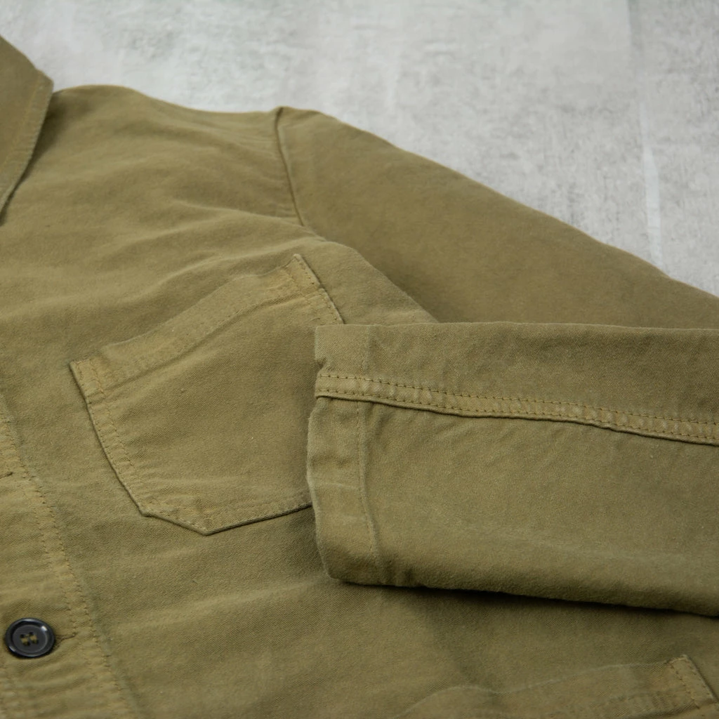 Vetra Moleskin Workwear Jacket 5C - Olive 7 Vetra Moleskin Workwear Jacket 5C - Olive - Image 5